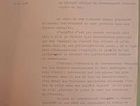 Traduction d’une note signée du chef du commandement militaire en France (Militärbefehlshaber in Frankreich – MBF),