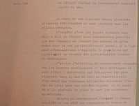 Traduction d’une note signée du chef du commandement militaire en France (Militärbefehlshaber in Frankreich – MBF),