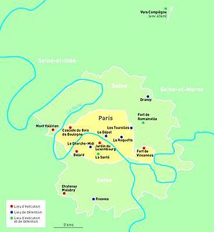 Lieux d'internement