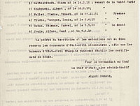 Traduction d'une note du MBF à la Délégation générale du gouvernement français dans les territoires occupés (DGTO), datée du 9 février 1942 (verso)