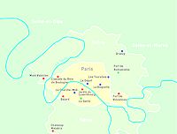 Lieux de détention et d'exécution du département de la Seine