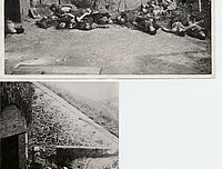 Le 20 août 1944, 11 personnes dont une femme sont massacrées dans l'enceinte du fort de Romainville