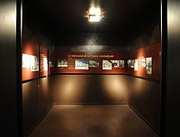 Aménagement muséographique dans la crypte du mémorial de la France combattante
