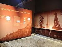 Présentation de l'exposition permanente "Résistance et répression 1940-1944"