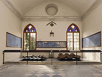 L'intérieur de la chapelle