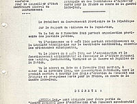 Décret du 20 janvier 1946 relatif à la désignation des membres du comité national pour l'érection du monument commémoratif aux morts de la guerre 1939-1945