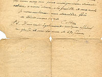 Lettre de Corentin Celton