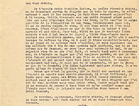 Lettre Chassagne 1