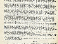 Lettre de Louis Coquillet à sa fiancée