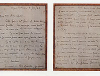 Lettre de Bernard Courtault à son père