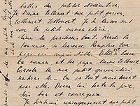 Lettre de Joseph Epstein à son épouse et à son fils