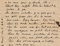 Lettre de Joseph Epstein à son épouse et à son fils
