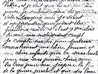 Lettre de Jules Godfroy à son oncle