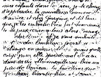 Lettre de Jules Godfroy à son oncle