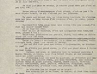 Lettre de Léon Goldberg à sa fiancée