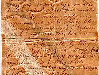 Lettre de Szalma Grzywacz