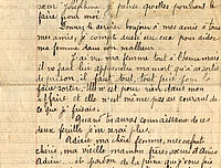 Lettre d'Yves Kermen à sa mère, ses frères et sœurs