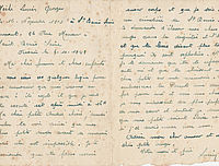 Lettre de Lucien Mèche à son épouse et à ses enfants
