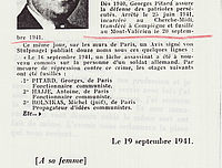 Lettre de Georges Pitard à son épouse