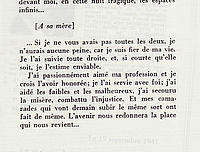 Lettre de Georges Pitard à son épouse