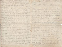 Lettre de Jean Quarré à sa mère et à son frère