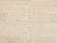Lettre de Jean Quarré à sa mère et à son frère