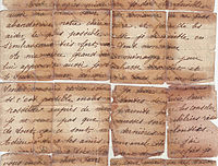 Lettre de Georges Ruet à ses parents