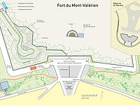 Plan du Mont Valérien