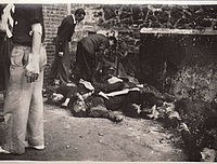 A Romainville, le 20 août 1944, 11 personnes sont massacrés dans l'enceinte du fort