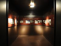 Aménagement muséographique dans la crypte du mémorial de la France combattante