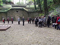 Professeurs d'histoire des Hauts-de-Seine en visite au Mont-Valérien